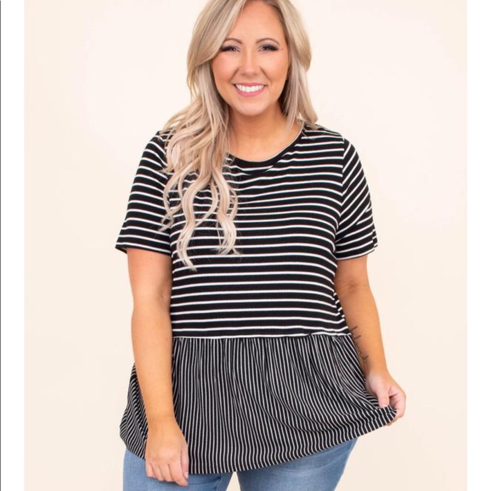 Chic Soul Suits You Top, Black-Ivory